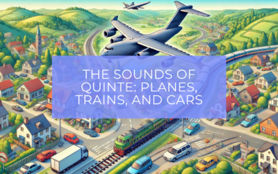 Planes, trains, and automobiles: The sounds of life in the Bay of Quinte