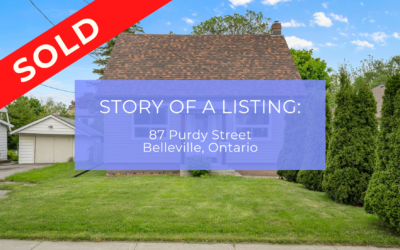 The Story of a Listing: 87 Purdy Street, Belleville, ON